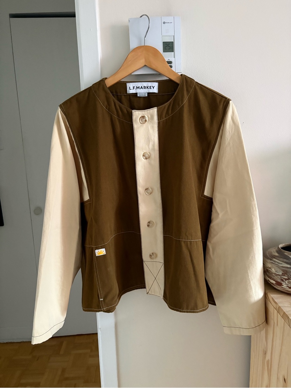 LF Markey Two Tone Button Up Shirt/Jacket